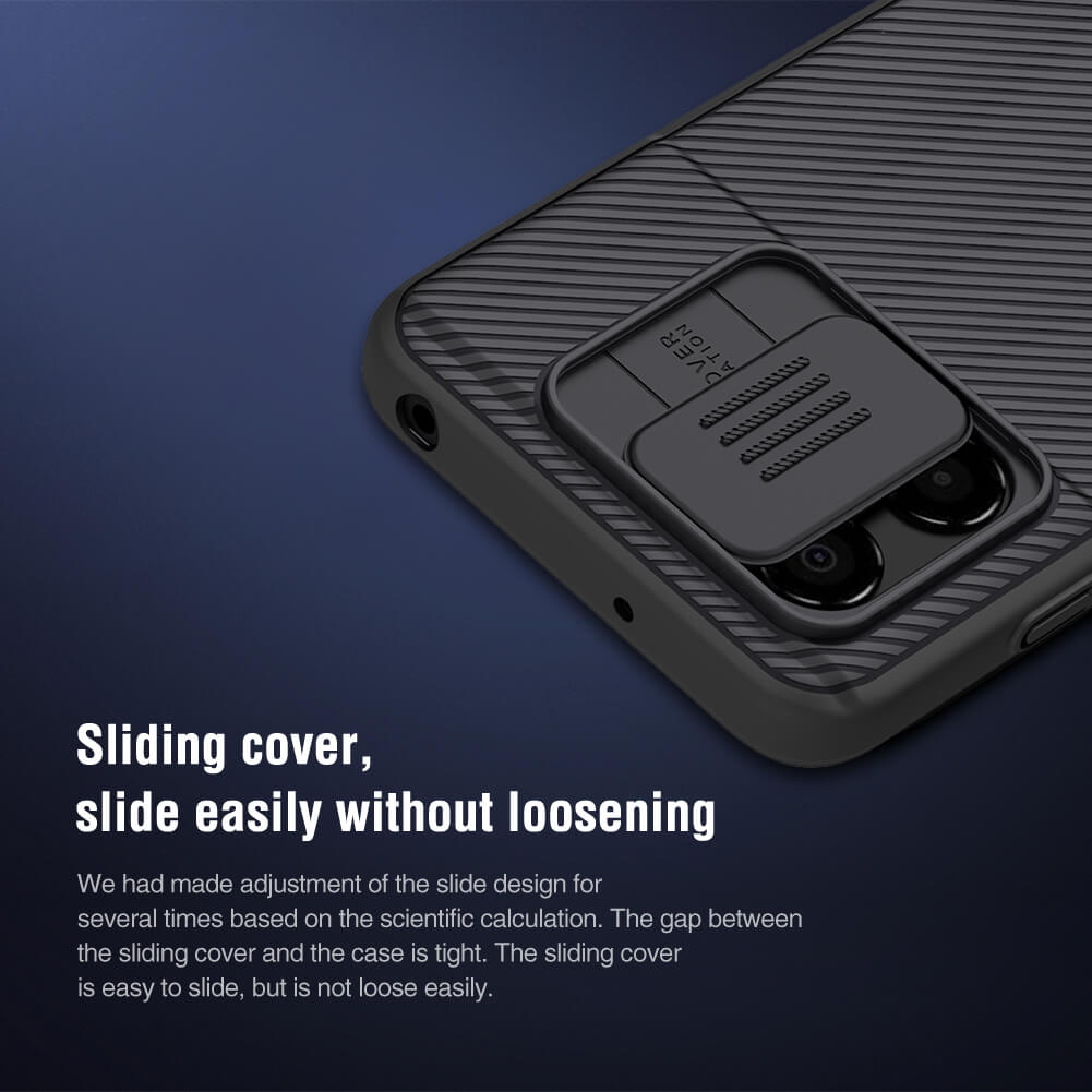 Чехол-крышка NILLKIN для Xiaomi Poco M4 5G (серия CamShield case)